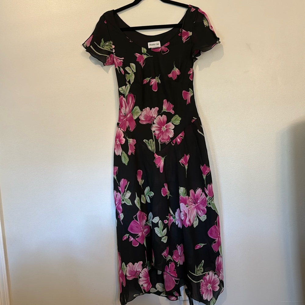 Amanda Lane Floral Dress